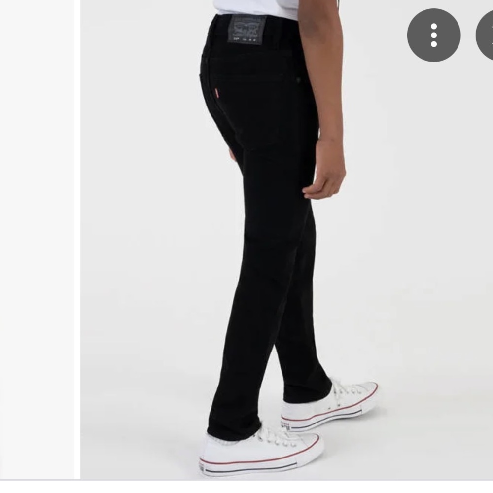 Boys Levi’s 501 jeans- size 10 - black